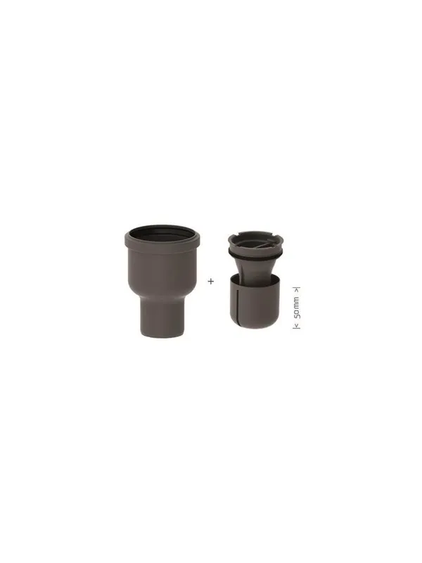 Unidrain Outlet unit w/vertical outlet Ø75 mm incl. water trap corner drain