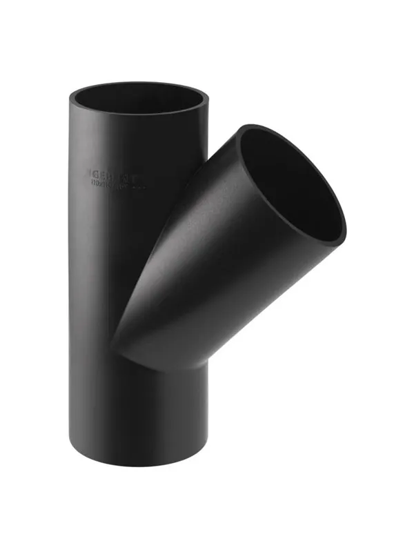 Geberit Peh grenrør  45° Ø75x63 mm