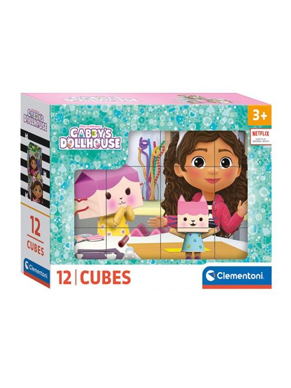 Clementoni Block Puzzle - (12 stk.) Blokk
