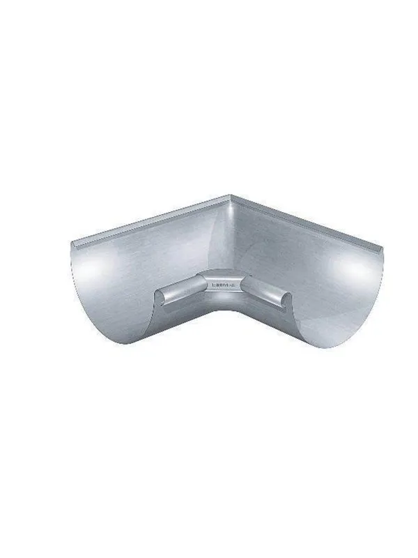 Rheinzink corner internal 90° for half-round gutter 280x0.7m
