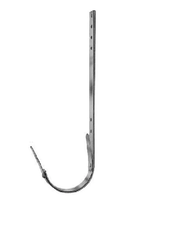 J. Petersen Gutter bracket ipa a-model long 280mm half round