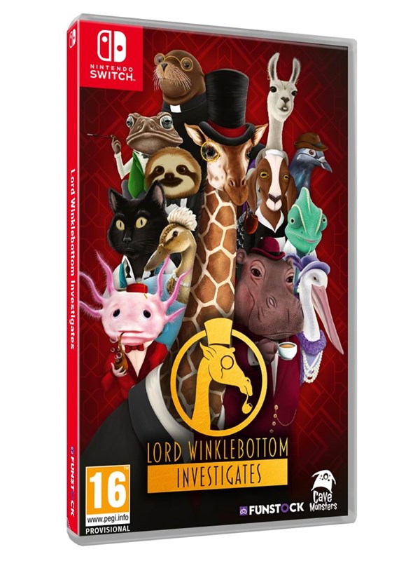 Lord Winklebottom Investigates - Nintendo Switch - Eventyr