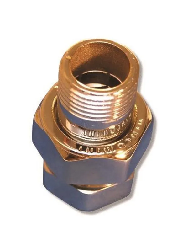 Megatherm Radiator coupling 1/2 concentric chromium plated