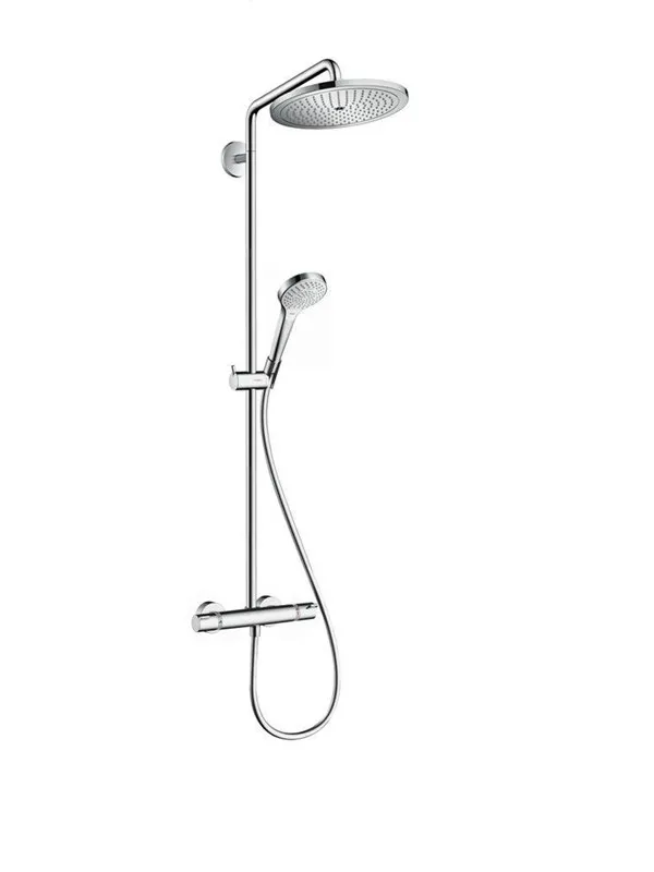 Hansgrohe croma select s 280 ecosmart showerpipe