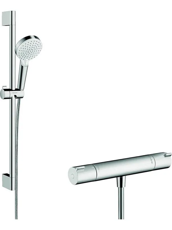 Hansgrohe crometta vario/ecostat 1001 cl combi set 65 cm