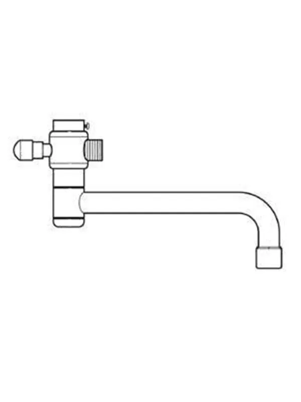 Børma Borma spout with diverter
