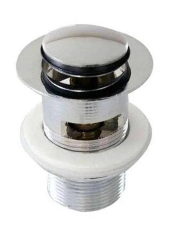 Unite bottom valve push-open 114 chrome