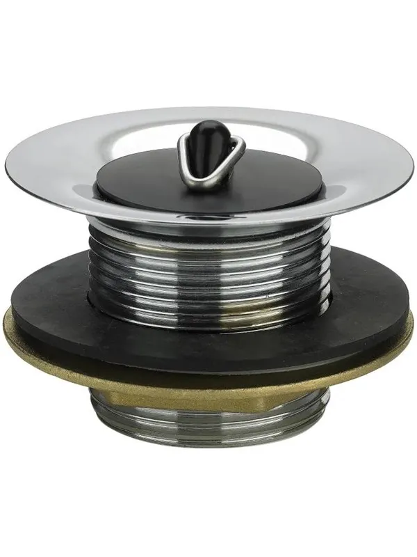 Viega Bottom valve w/bathtub 1 1/4" x 42 mm brass chrome-plated
