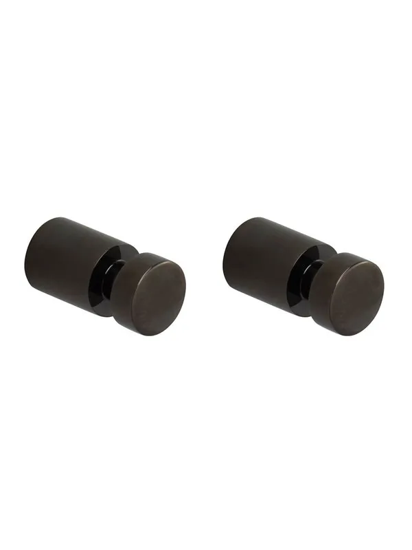 Pressalit towel hook black chrome 2 pcs