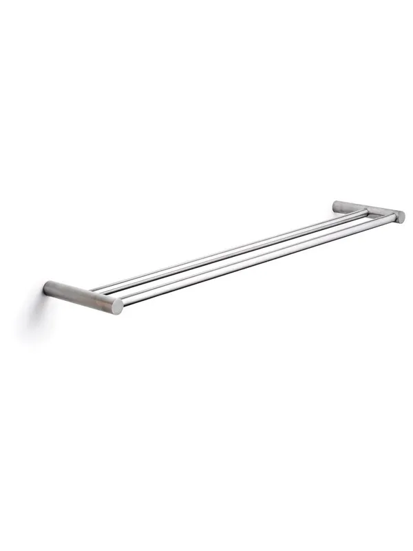 Pressalit towel rail 120x600 mm double stainless steel