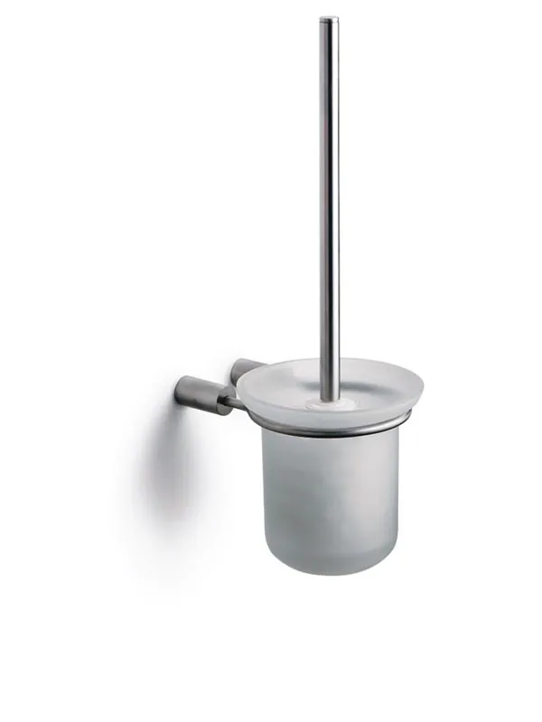 Pressalit toilet brush to wall stainless steel