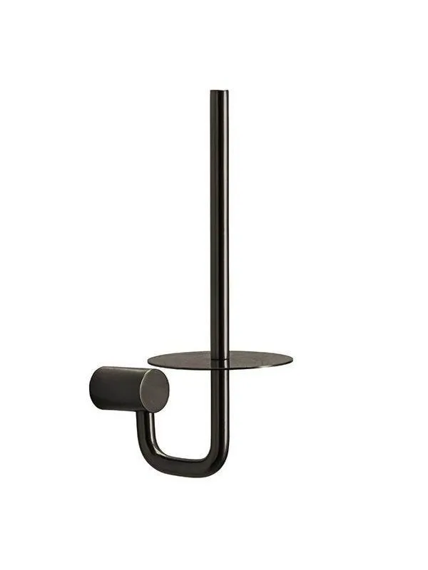 Pressalit spare paper holder black chrome