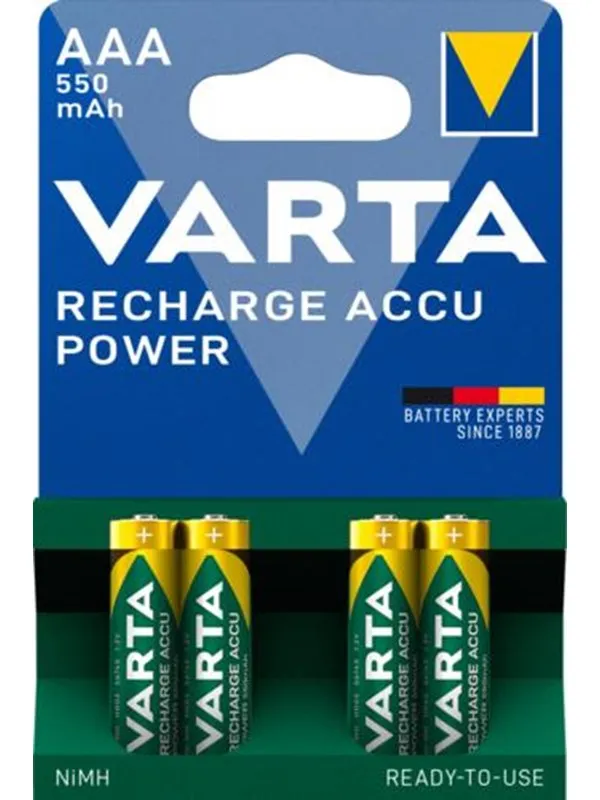 VARTA battery - 4 x AAA - NiMH