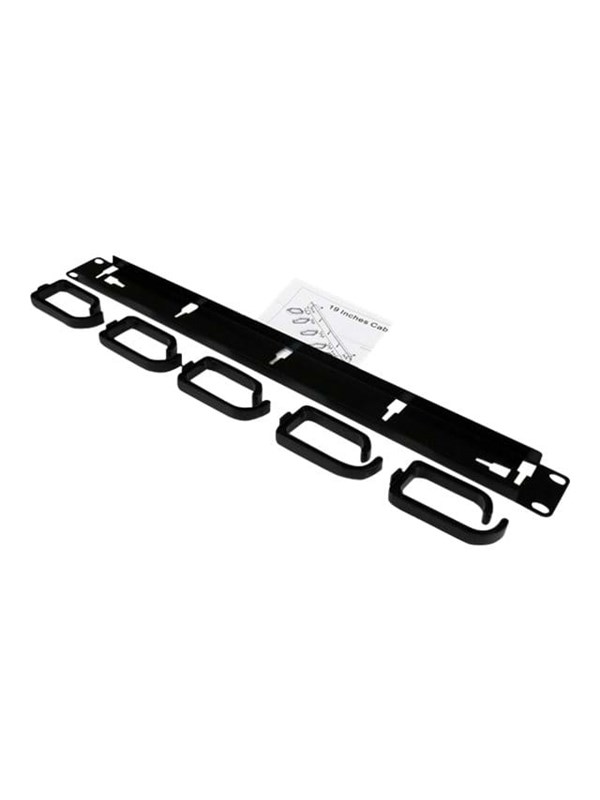 StarTech.com 1U 19in Metal Rackmount Cable Management Panel