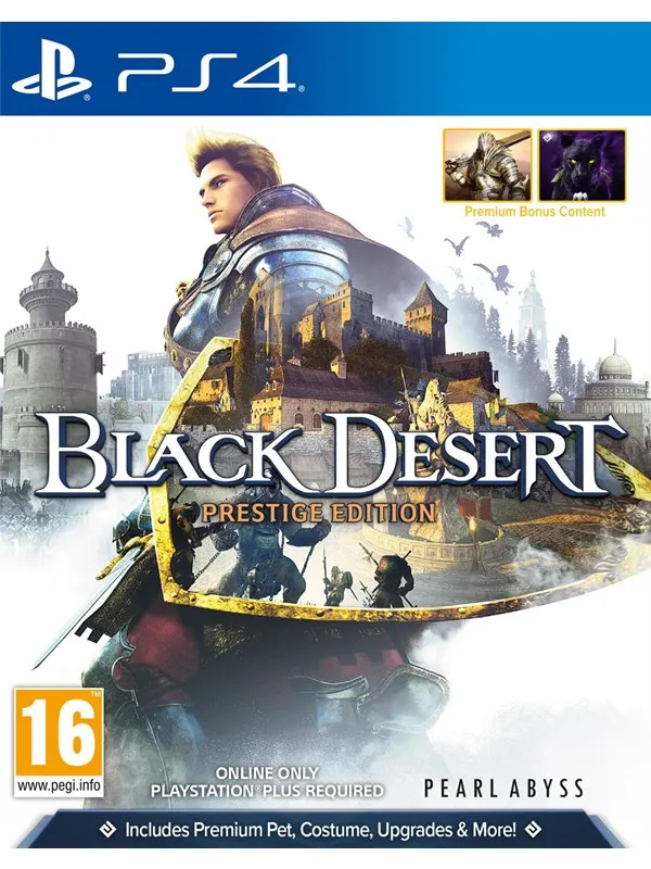 Black Desert - Prestige Edition - Sony PlayStation 4 - Action