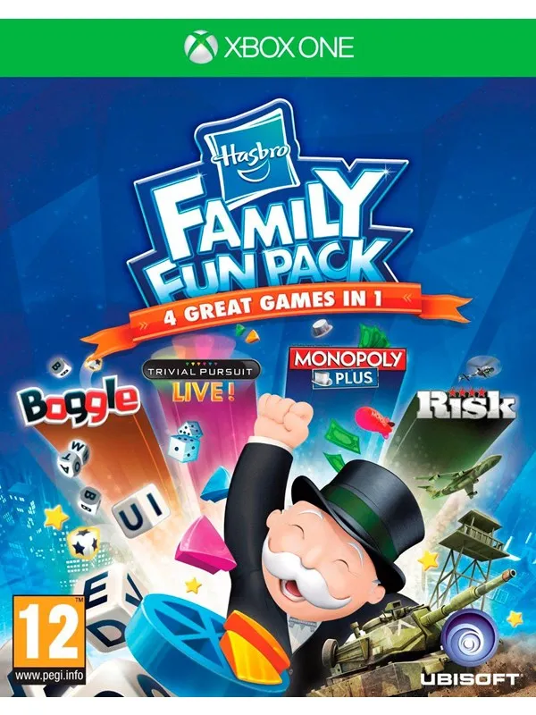 Hasbro Family Fun Pack - Microsoft Xbox One - Underholdning