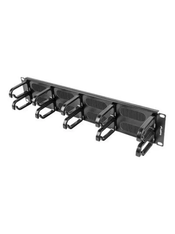 Lanberg AK-1204-B - 2U - Cable Management Panel