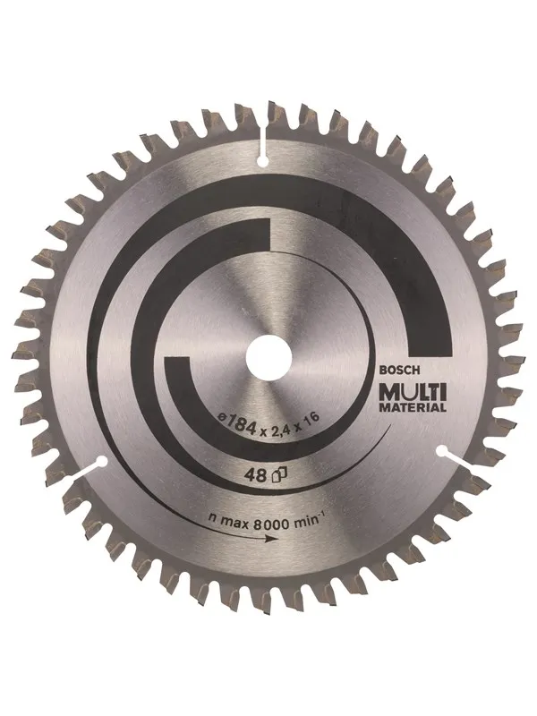 Bosch Sirkelsagblad Multi Material 184 x 16 x 2,4 mm; 48