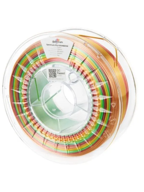 Spectrum 3D Filament / PLA SILK Rainbow / Fusion / â 1.75 mm / 1 kg