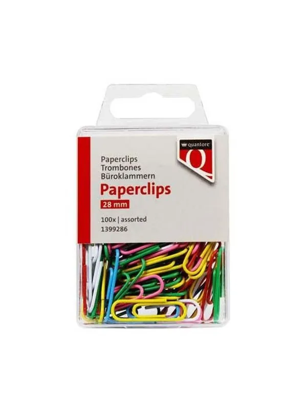 Quantore - Paperclip 28mm 100 pcs.