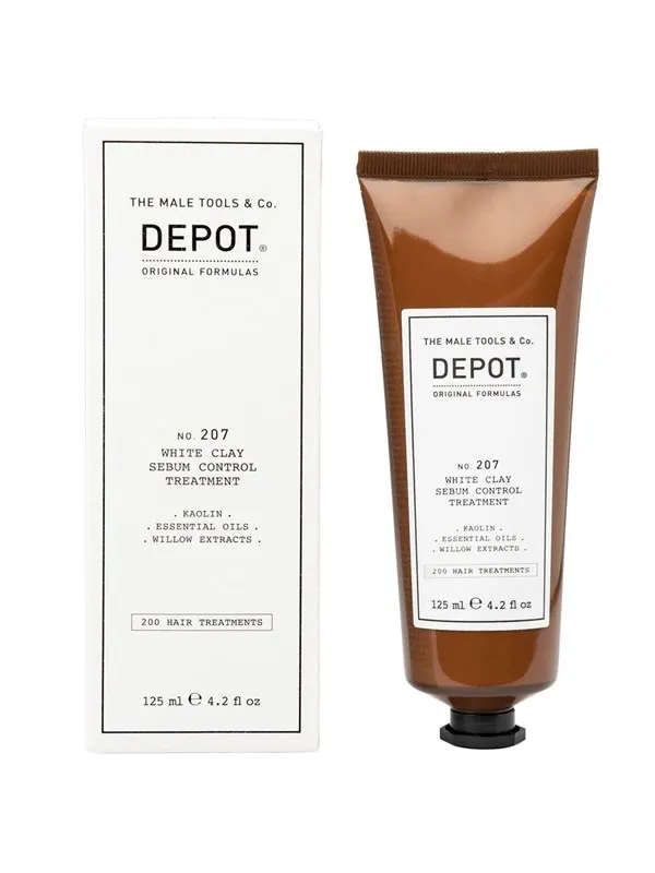 Depot No. 207 Kaolin Scalp Treatment Cream Mask 125ml.