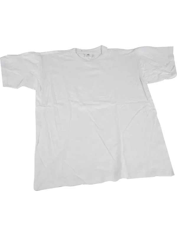 Creativ Company T-shirt White with Round Neck Cotton 7-8 years