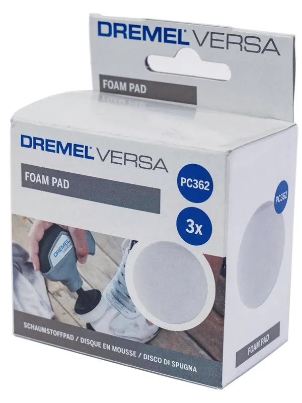 Dremel Versa Foam Cleaning Pads Pack of 3