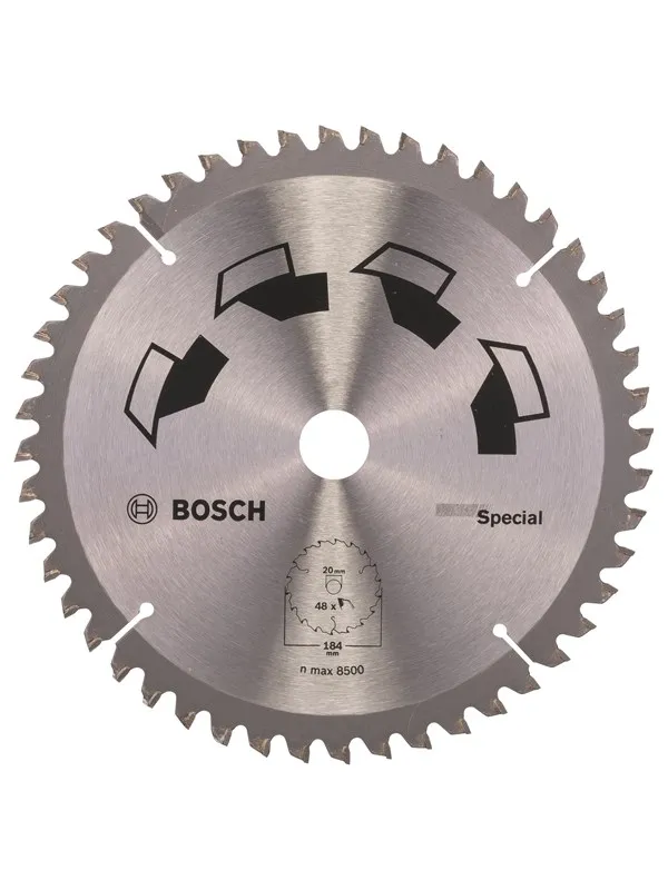 Bosch Sirkelsagblad SPECIAL D= 184 mm, borediameter= 16 mm, T= 48
