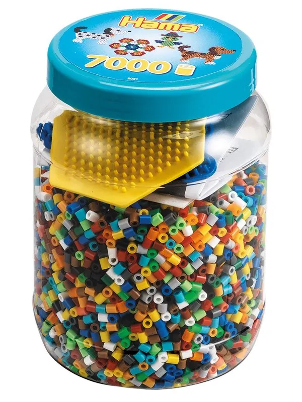 Hama Beads set in Pot 7000 pcs