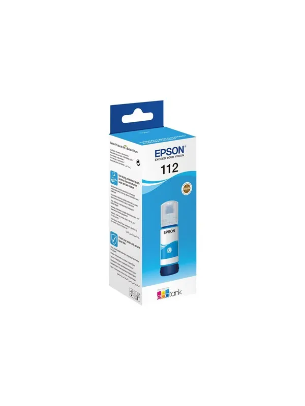 Epson Ink/112 EcoTank Pigment Cyan Bottle