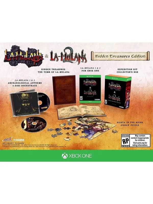 La-Mulana 1 & 2: Hidden Treasures Edition - Microsoft Xbox One - Platformer