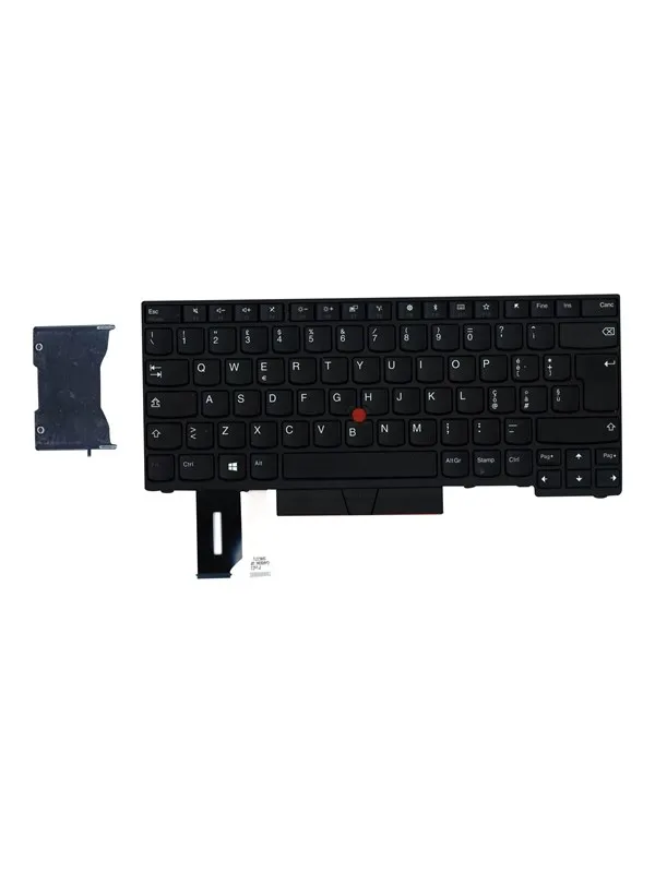 Lenovo - notebook replacement keyboard - with Trackpoint UltraNav - Italian - Bærbart tastatur - til utskifting - Italiensk - Svart