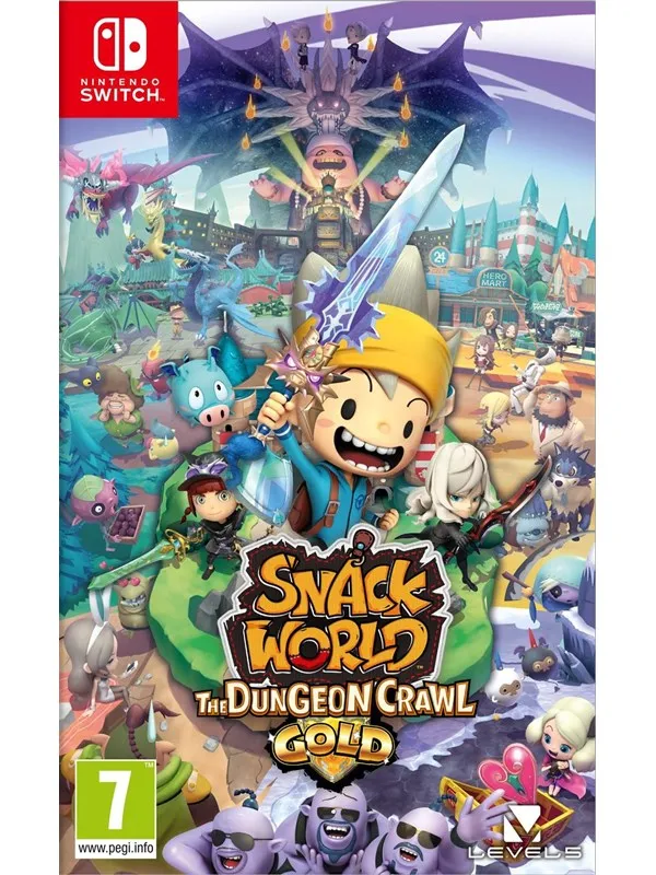 Snack World: The Dungeon Crawl - Gold - Nintendo Switch - RPG