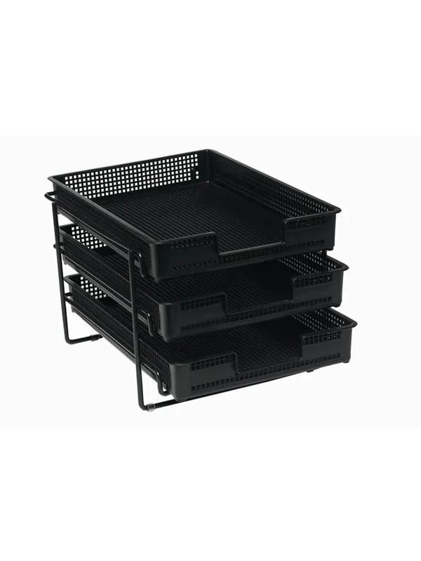 Bantex  Orth Brevkurver, 3-Pakning, Svart