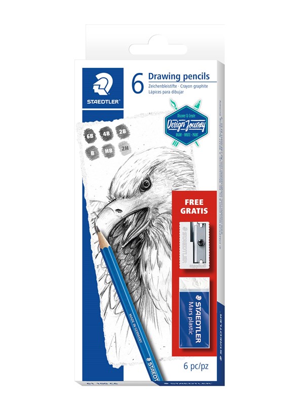 Staedtler Pencil Lumograph set      100% PEFC