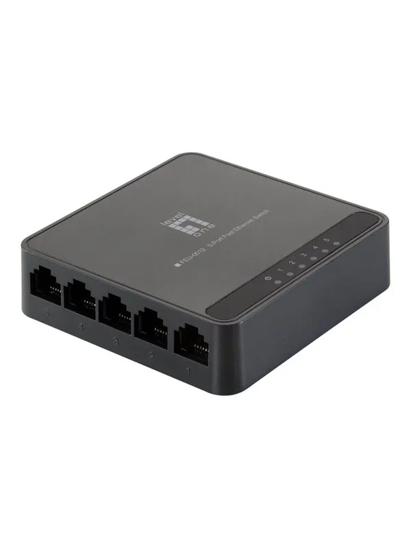 LevelOne FEU-0512 - switch - 5 ports - unmanaged