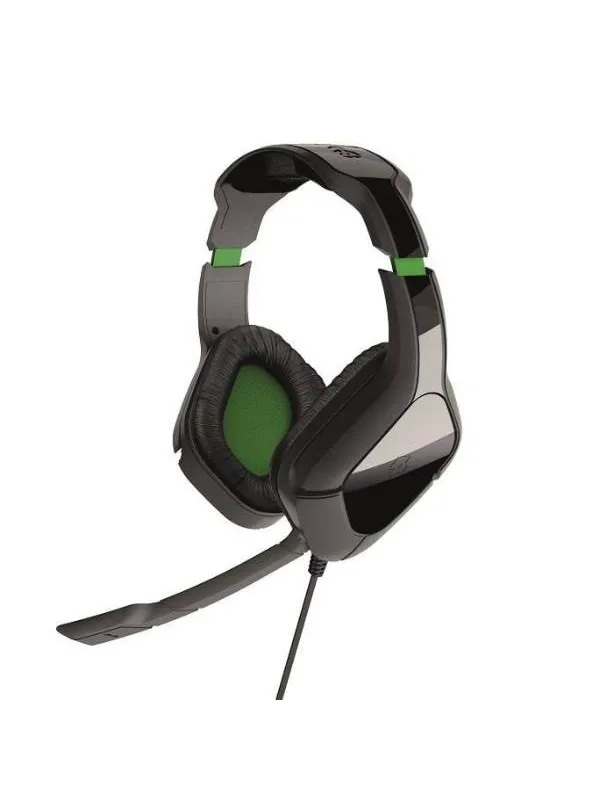 Gioteck HCX1 Xbox One Wired Stereo Headset - Black/Green