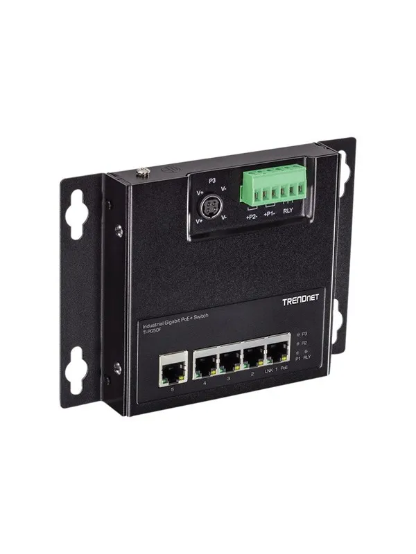 TRENDnet TI-PG50F - Industrial - switch - 5 ports - unmanaged