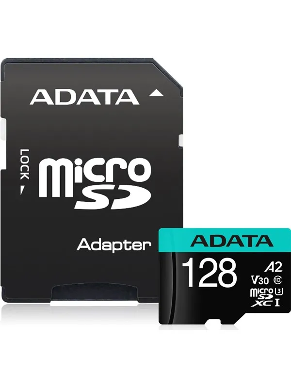 A-Data Premier Pro MicroSD/SD V30S - 100MB/s - 128GB