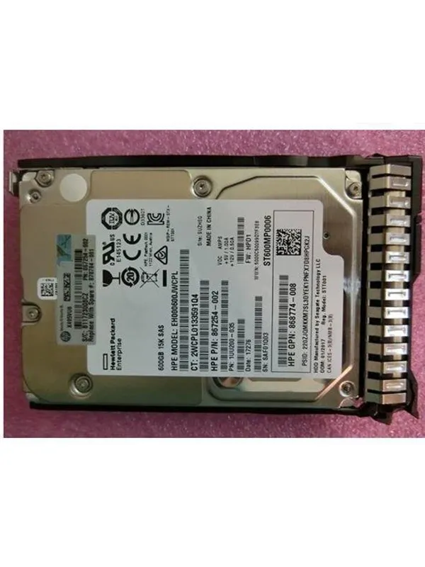HP E Enterprise - 600GB - Harddisk - 870794-001 - SAS3 - 2.5"