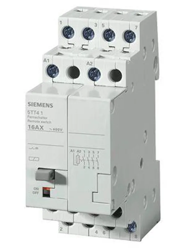 Siemens Remote switch 4s ac230v 16a 5tt4104-0