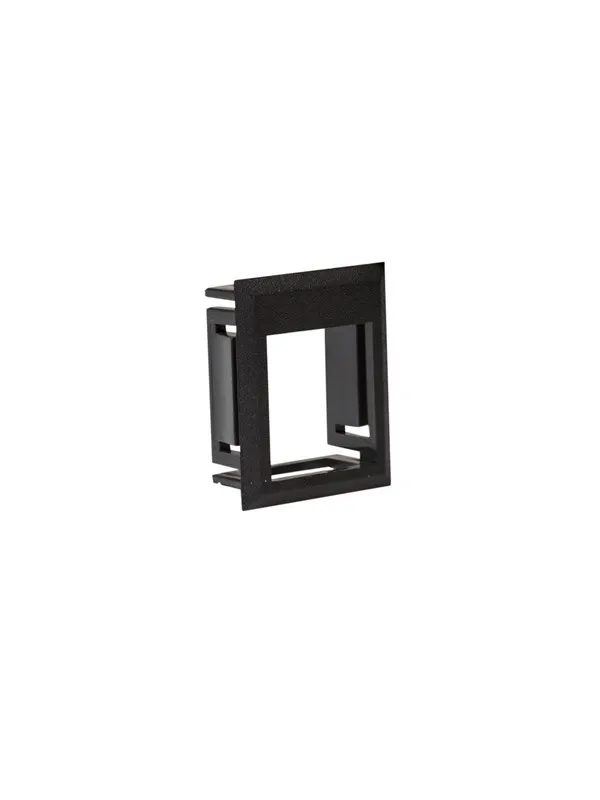 Leviton Insert frame leviton keystone black for dk outlet