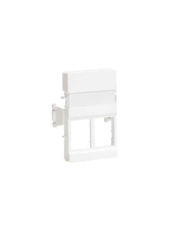 Belden Outlet clickline 2xrj45 white cdt design c
