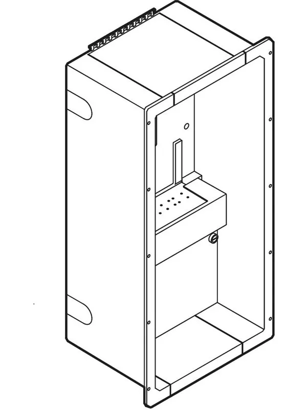 LK Recessed meter cabinet type pme 150-s