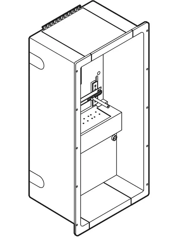 LK Recessed meter cabinet type pme 150-l