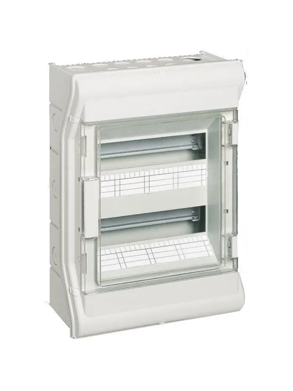 Hager Enclosure ip65 12 module 4 row qc
