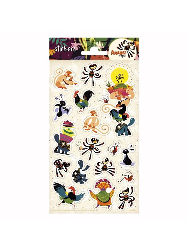 Totum Sticker sheet Anansi the Spider