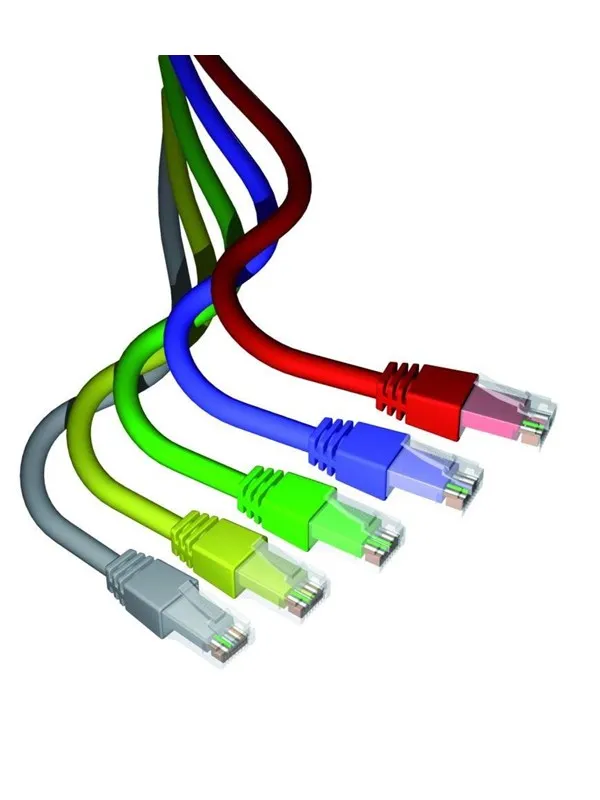 Leviton Patch cords cat6 utp 2m lszh gray