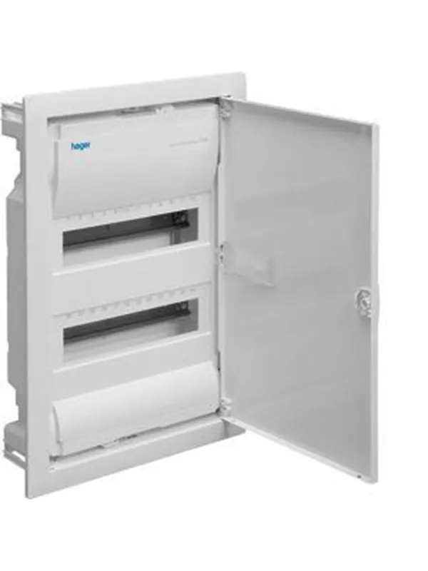 Hager Dis enclosure flush mounted 2row 24m vu24dkn