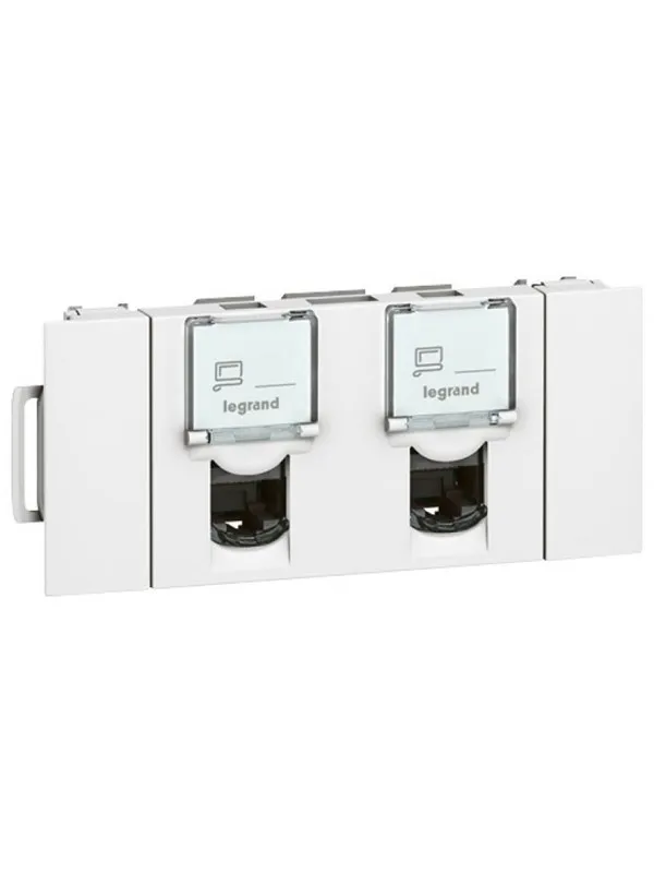 Legrand Rj45x2 c6 ftp clip mosaic skt
